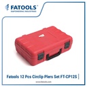 FATOOLS CP12S - 12PC INT & EXT SNAP RING PLIERS CONTENT 12PCS