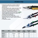 FATOOLS AS10L AVIATION SNIP LEFT TANG GUNTING SENG BAJA RINGAN