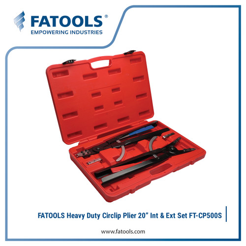 FATOOLS CP500S - INT & EXT CIRCLIP PLIER SET SIZE 20"