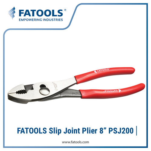 FATOOLS PSJ200 SLIP JOINT PLIER 8" (205mm) TANG MOTOR