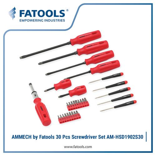 FATOOLS HSD1902S30 - 30PC SCREWDRIVER SET ISI 30PCS