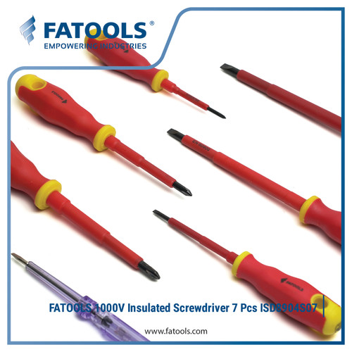 FATOOLS ISD8904S07 - 1000V 7PCS SCREWDRIVER SET