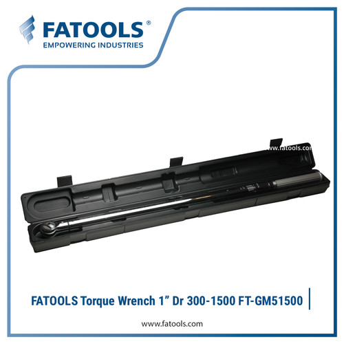 FATOOLS GM51500 - TORQUE WRENCH Drive 1" 300-1500 Nm