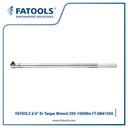 FATOOLS GM41000 3/4" Dr Torque Wrench 200-1000Nm Kunci Momen Torsie