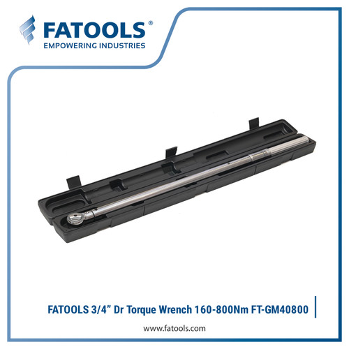 FATOOLS GM40800 3/4" Dr Torque Wrench 160-800Nm Kunci Momen Torsi