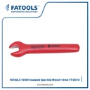 FATOOLS OEI10 1000V Insulated Open End Wrench 10mm Kunci Pas Listrik