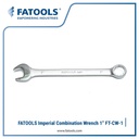 FATOOLS CW1 - INCH COMBINATION WRENCH SIZE 1"