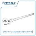 FATOOLS AW30 Adjustable Wrench 30" Spanner Kunci Inggris 750mm Forged