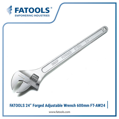 FATOOLS AW24 Adjustable Wrench 24" Spanner Kunci Inggris 600mm Forged