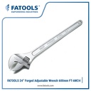 FATOOLS AW24 Adjustable Wrench 24" Spanner Kunci Inggris 600mm Forged