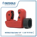 FATOOLS TT101 Mini Tube Cutter 3-30mm 1/8"-1.1/8" Pemotong Tubing PVC