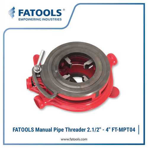 FATOOLS MPT04 MANUAL PIPE THREADER 2.1/4" - 4" NPT 36620 Geared Senai Snai Pipa Ulir