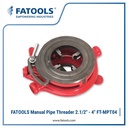 FATOOLS MPT04 MANUAL PIPE THREADER 2.1/4" - 4" NPT 36620 Geared Senai Snai Pipa Ulir