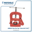 AMMECH by FATOOLS YV100 Pipe Vise 4" 110mm Catok Ragum Pipa Bench Yoke