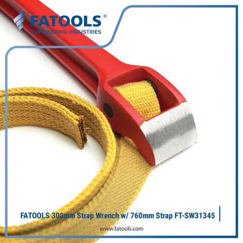 FATOOLS SW31345 Strap Wrench w/ 730mm (29") Strap Kunci Sabuk Pipa