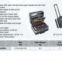 FATOOLS TC115.04HDPE - EMPTY TOOL CASE SIZE 510X390X195