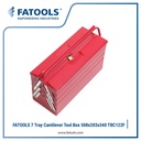 FATOOLS TBC122F 7 Tray Cantilever Tool Box Perkakas Besi 7 Tingkat