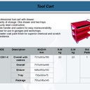FATOOLS TC301-II - TOOL CART SIZE 736X380X787