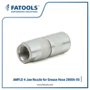 AMFLO 28006-05 4 Jaw Nozzle for Grease Hose Fatools Oil Valve