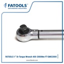 FATOOLS GM52000 - TORQUE WRENCH DRIVE 1 Nm 400-2000