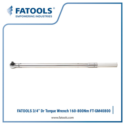 FATOOLS GM40800 3/4" Dr Torque Wrench 160-800Nm Kunci Momen Torsi