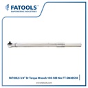 FATOOLS GM40550 3/4" Dr Torque Wrench 100-500Nm Kunci Momen Torsi