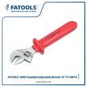 FATOOLS AWI10 1000V Insulated Adjustable Wrench 10" Kunci Inggris List