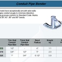 FATOOLS RY-CPB19 - CONDUIT BENDER SIZE 3/4"
