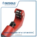 FATOOLS 1/8" - 1.1/8" Tube Cutter 4~28mm AM-CT274 Pemotong Tubing AC