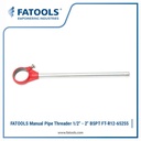 FATOOLS R12-65255 - MANUAL PIPE THREADER 1/2"-2" SIZE BSPT