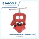 AMMECH by FATOOLS YV100 Pipe Vise 4" 110mm Catok Ragum Pipa Bench Yoke