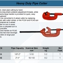 FATOOLS PC4S Pipe Cutter 4" Pemotong Pipa