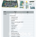 FATOOLS DTS608 - NETWORK TOOL SET ISI 25PCS