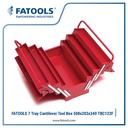 FATOOLS TBC122F 7 Tray Cantilever Tool Box Perkakas Besi 7 Tingkat