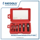 FATOOLS SE8 Screw Extractor 8 Pcs Alat Pembuka Baut Sekrup Dol