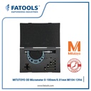 MITUTOYO 104-139A Outside Diameter OD Micrometer 0-100mm/0.01