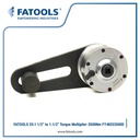 FATOOLS M253500D Torque Multiplier 25:1 3500 Nm 1/2" to 1.1/2" Torsi