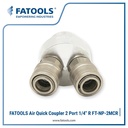 Air Quick Coupler 2-Way NP-2MCR