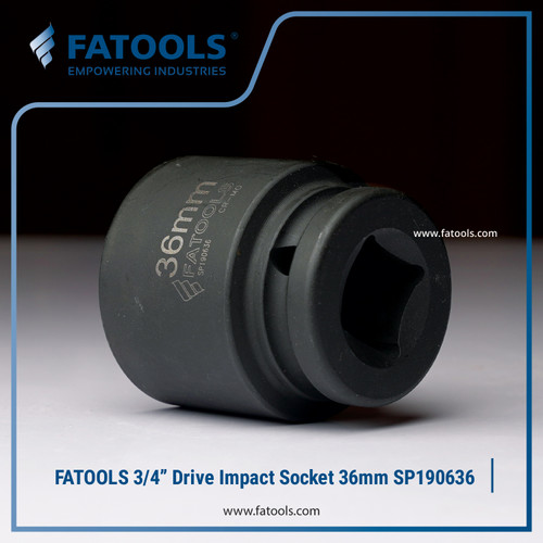 FATOOLS 3/4" IMPACT SOCKET 36mm 6PT Kunci Sock SP190636