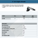 FATOOLS Gerinda Angin 100mm 4" Pneumatic Air Angle Grinder NP-AG100