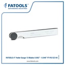 FATOOLS FG13Z-04 - INCH FEELER GAUGE RANGE 0.002"-0.025"