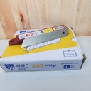 Isi cutter besar 18 mm L203 Meterial SK2 SINSEUNG Cutter Blade 18mm (10 pcs per tube)