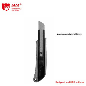 Pisau Cutter Besar 18 mm L704 Alloy SINSEUNG Snap-Off Knife 18mm