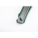 Pisau Cutter Utilitas 93430 Pro-Grip Zinc Alloy Utility Knife, 8-point, 18x100MM Sata Tools