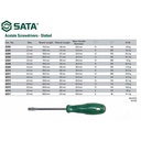 Obeng Minus Magnet 3.2 x 100 mm 62203 Slotted Screwdriver Sata Tools