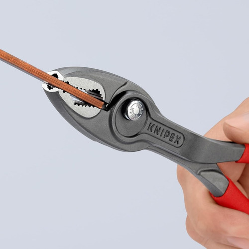 Tang Penjepit Baut Rusak 82 01 250 Knipex TwinGrip Front And Side Gripping Plier