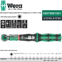 Safe-Torque A2 Adjust Wrench 1/4" Hexagon  2-12 Nm Wera 05075801001