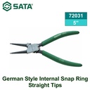 Tang Snap Ring Plier Internal Straight 5" D 10 - 22 72031 German Style Sata Tool