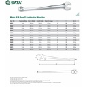 Kunci Ring Pas Anti Sakit 18 mm Xl X-Beam 40291 Sata Tools