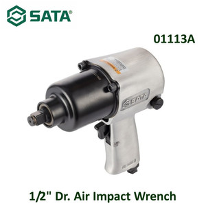 Mesin Buka Baut Angin 01113A - 1/2" Air Impact Wrench Sata Tools